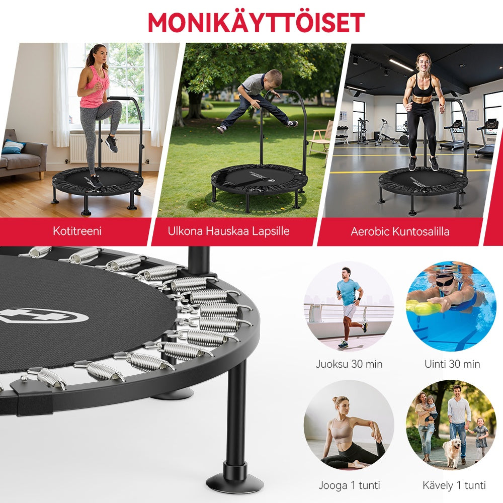 40-Tuumainen Taitettava Trampoliini