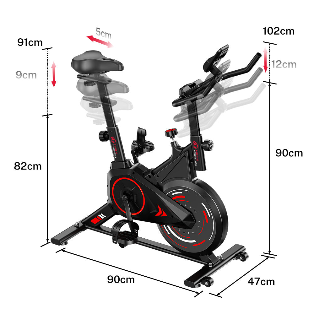 Paikallaan Oleva Kuntopyörä C1, Vauhtipyörä 6 KG