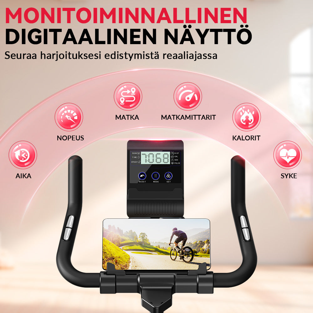 Paikallaan Oleva Kuntopyörä (2025 Uusi Versio)