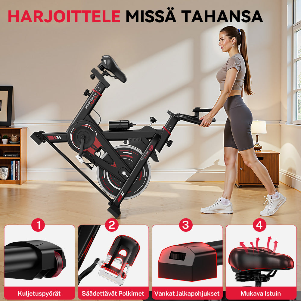 Paikallaan Oleva Kuntopyörä (2025 Uusi Versio)