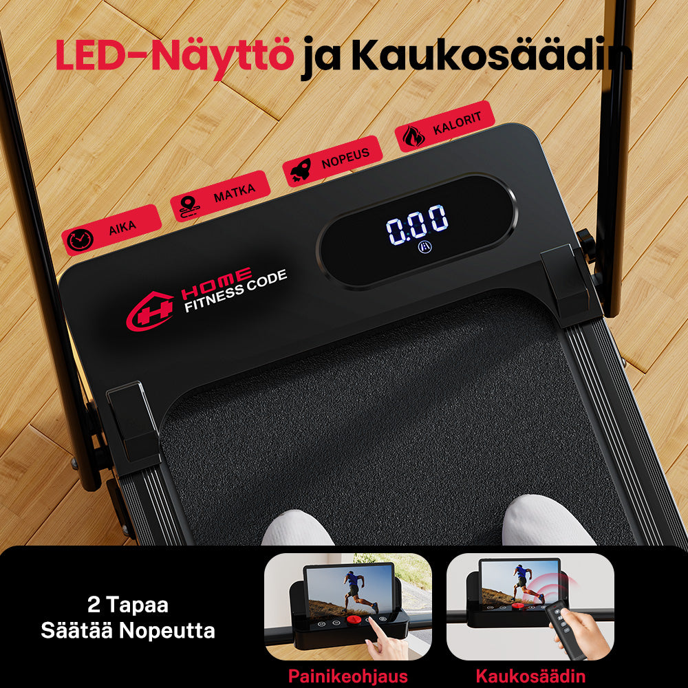 Juoksumatto T7, Nopeus 1-6 KM/H, 5% Manuaalinen Kaltevuus