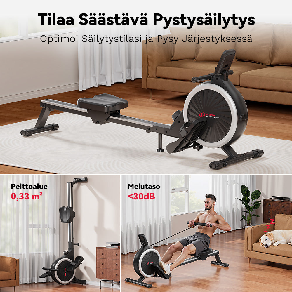 Magneettinen Soutulaite, 16-Tasoinen Vastustus