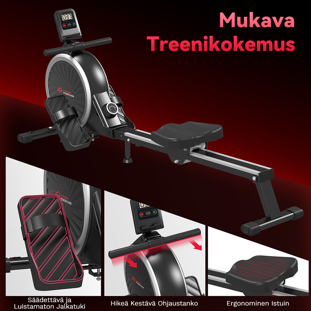 Magneettinen Soutulaite, 16-Tasoinen Vastustus