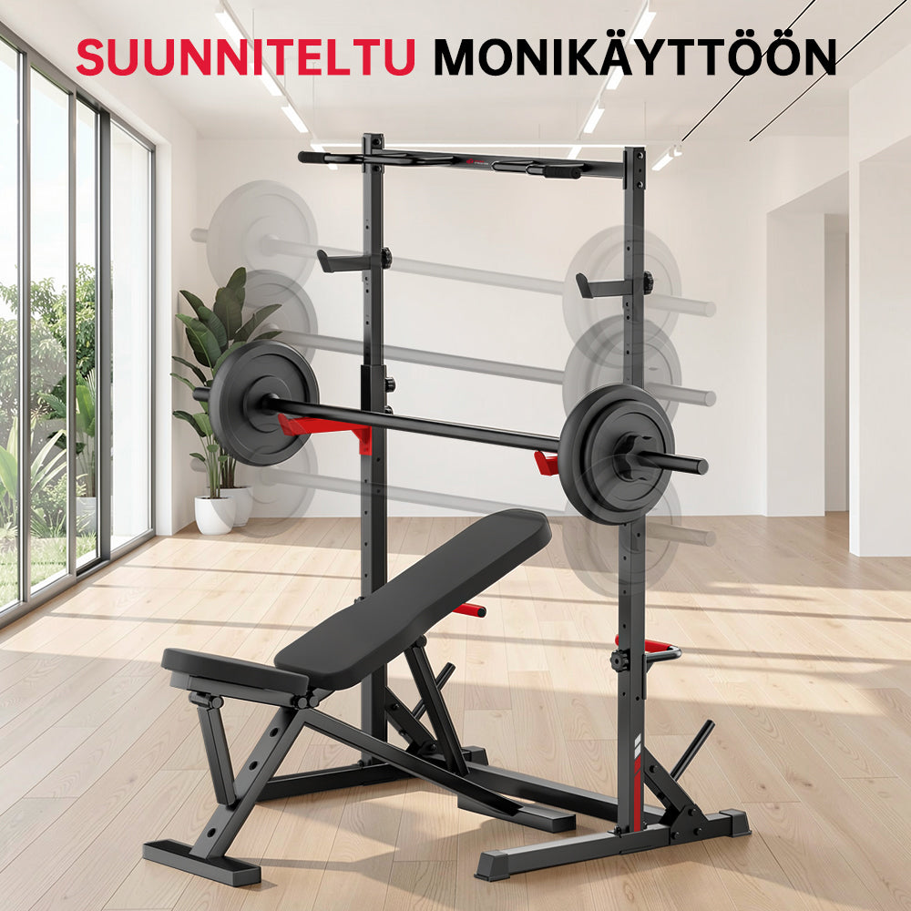 Kyykky Puoli Teline Leuanvetotangolla
