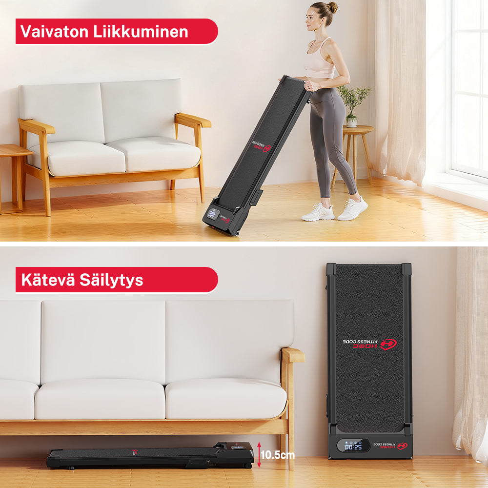 Juoksumatto T7, Nopeus 1-6 KM/H, 5% Manuaalinen Kaltevuus