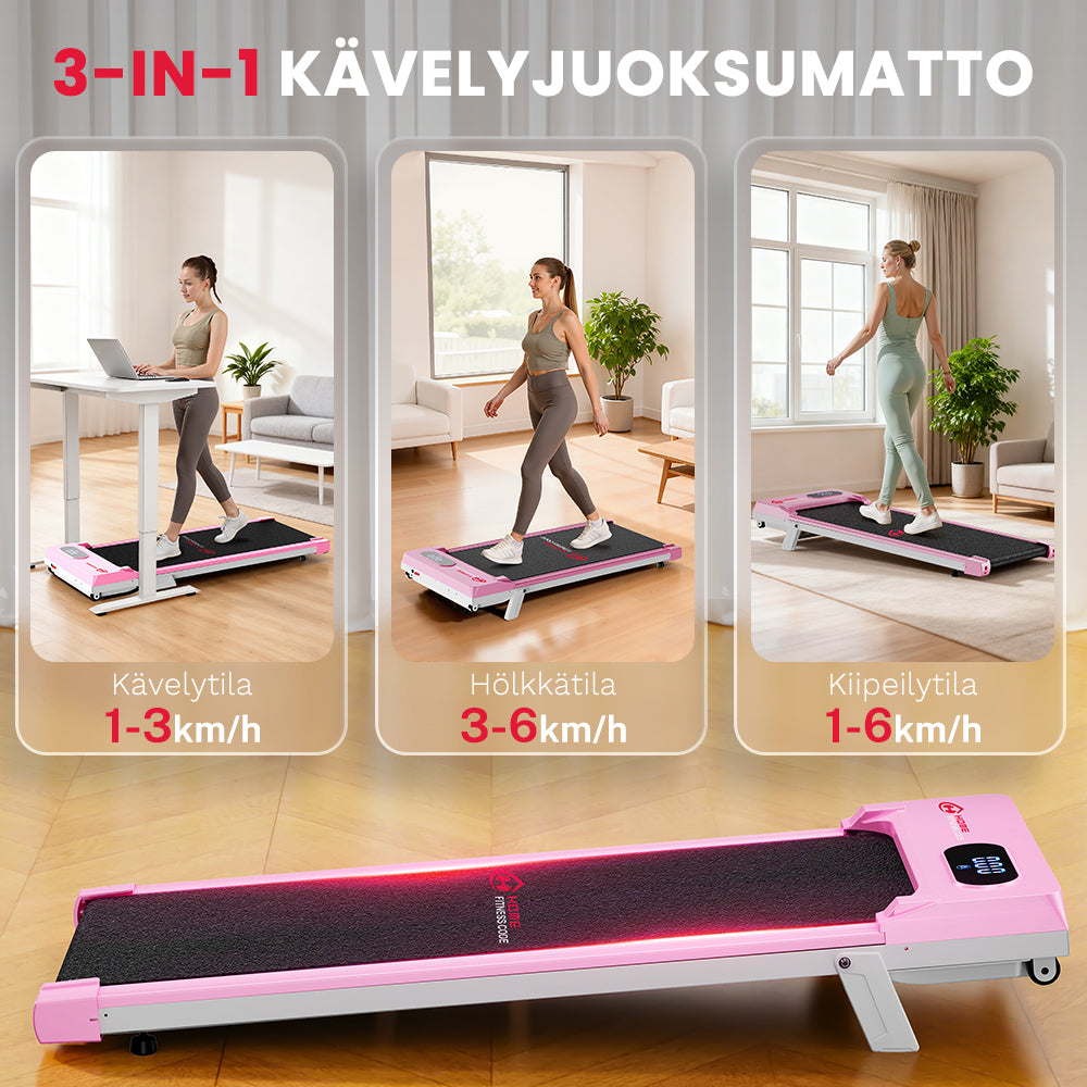 Juoksumatto T7, Nopeus 1-6 KM/H, 5% Manuaalinen Kaltevuus