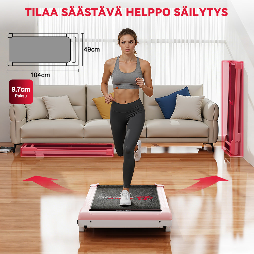 Juoksumatto Z3 Harjattomalla Moottorilla, Nopeus 1-6 KM/H, 5% Manuaalinen Kaltevuus