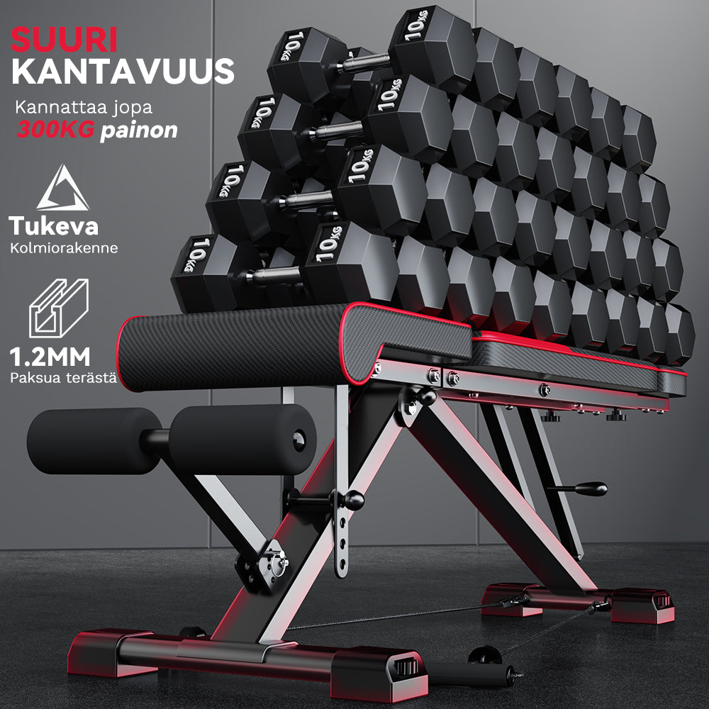 Taitettava Harjoittelupenkki