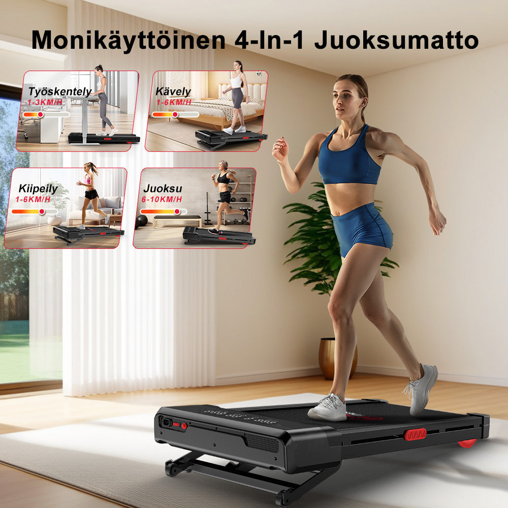 Juoksumatto Y1, Automaattinen Kaltevuus 0-12 %, Nopeus 1-10 KM/H