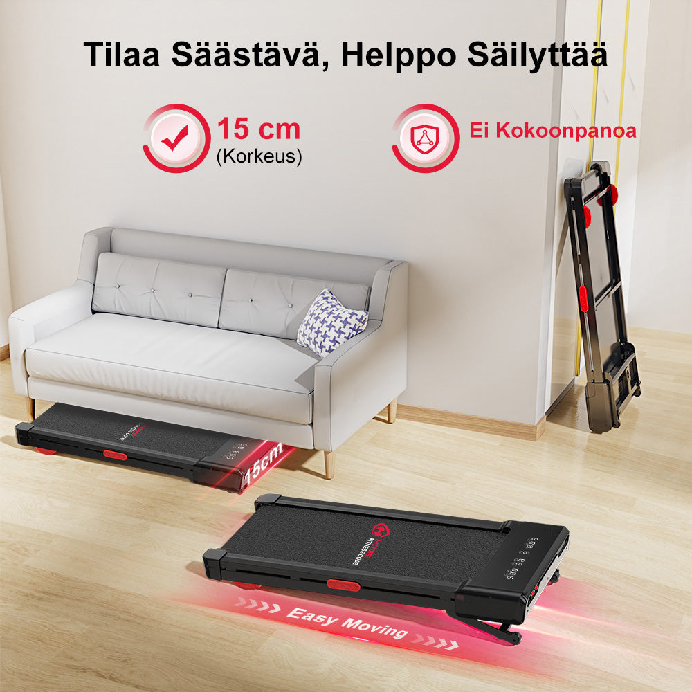 Juoksumatto Y1, Automaattinen Kaltevuus 0-12 %, Nopeus 1-10 KM/H