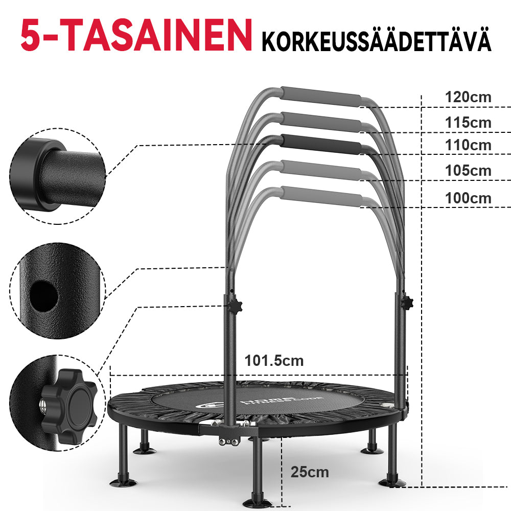 40-Tuumainen Taitettava Trampoliini
