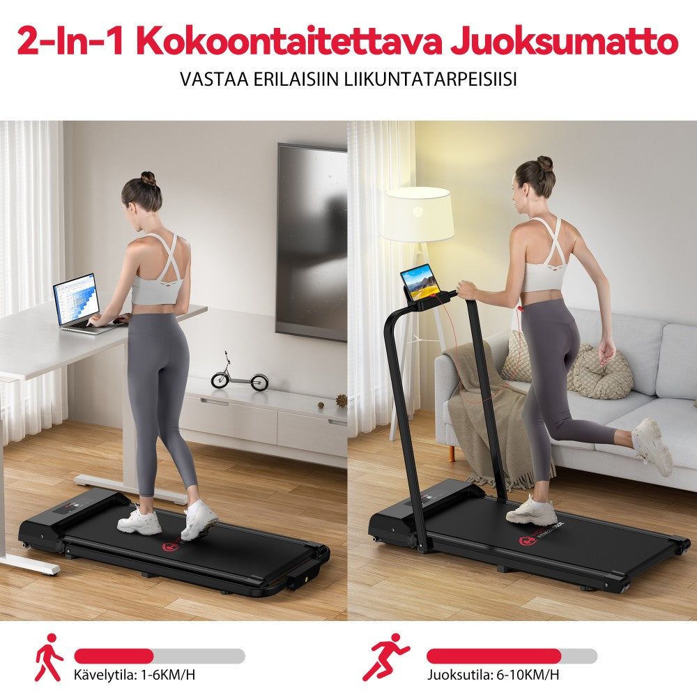 Taitettava Juoksumatto C1, Nopeus 1-10 KM/H