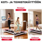 Taitettava Juoksumatto C1, Nopeus 1-10 KM/H, 5% Manuaalinen Kaltevuus