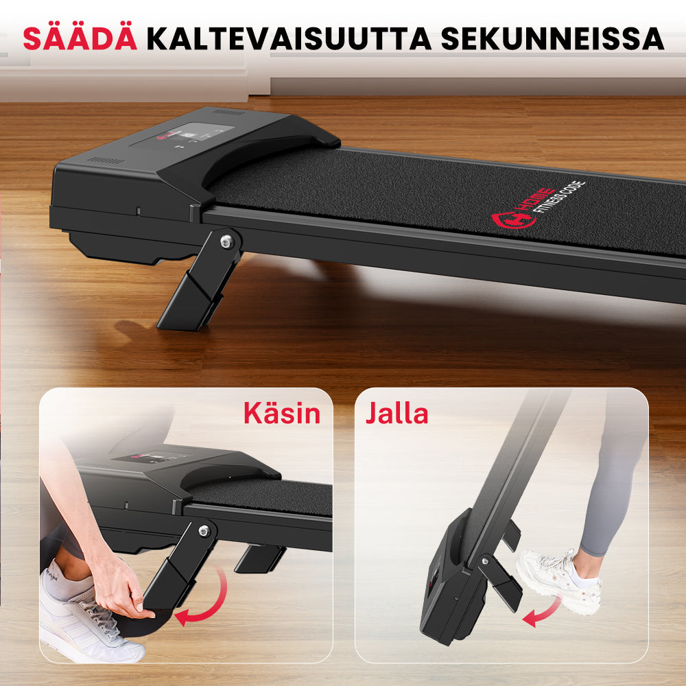 Juoksumatto C1, Nopeus 1-10 KM/H, 5% Manuaalinen Kaltevuus