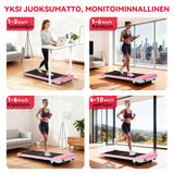 Juoksumatto C1, Nopeus 1-10 KM/H, 5% Manuaalinen Kaltevuus