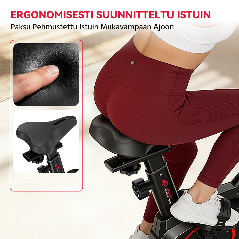 Paikallaan Oleva Kuntopyörä C1, Vauhtipyörä 6 KG