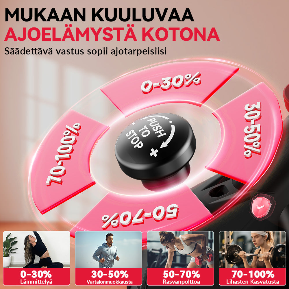 Paikallaan Oleva Kuntopyörä
