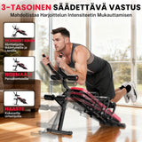 Taitettava Vatsalihastreenilaite