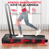 Taitettava Juoksumatto Y3 Harjattomalla Moottorilla, 12 % Automaattinen Kallistus