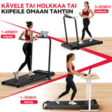 Taitettava Juoksumatto Z3 Harjattomalla Moottorilla, Nopeus 1-6 KM/H, 5% Manuaalinen Kaltevuus