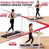 Taitettava Juoksumatto Z3 Harjattomalla Moottorilla, Nopeus 1-6 KM/H, 5% Manuaalinen Kaltevuus