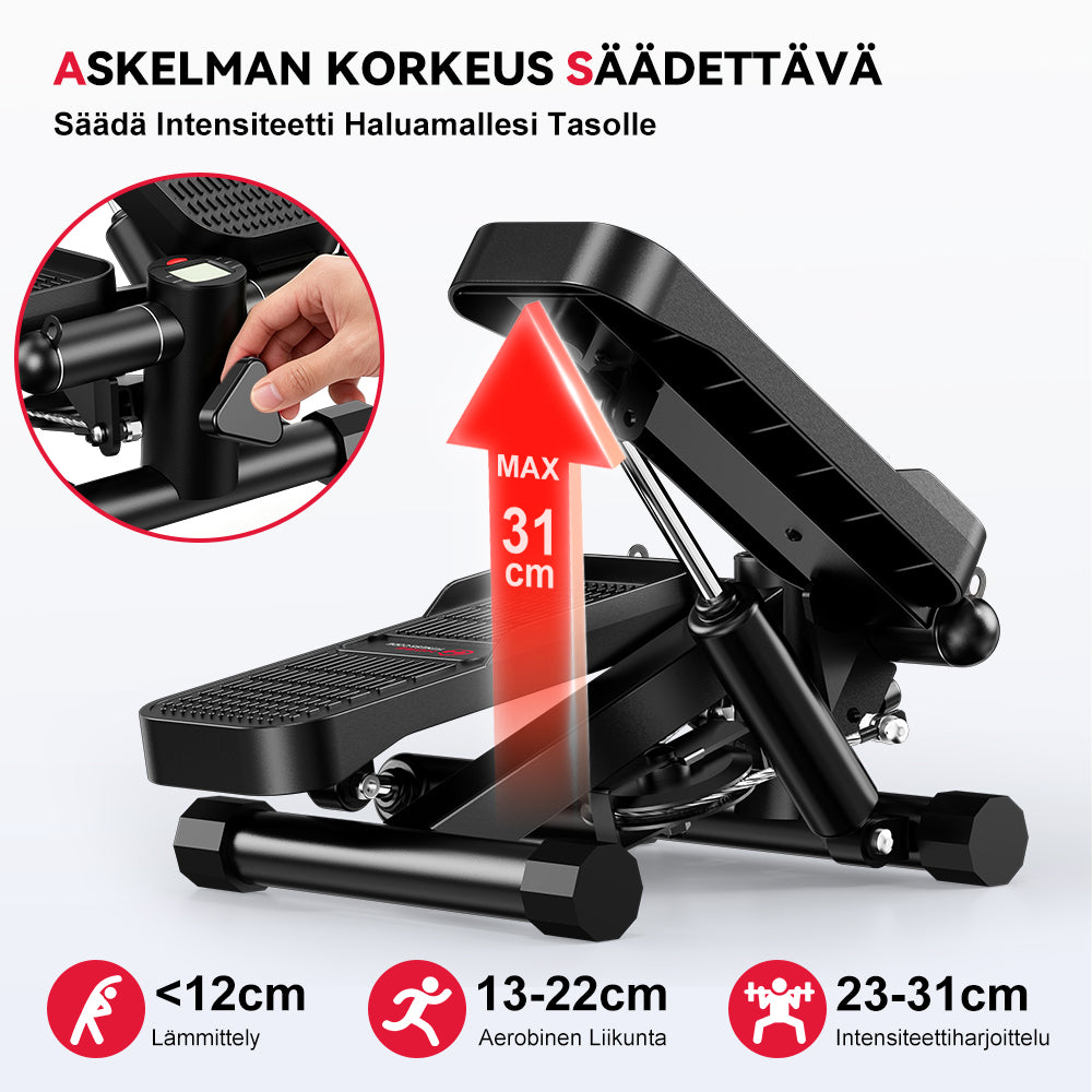 Mini Hydraulinen Stepper Vastusnauhojen Kanssa