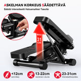 Mini Hydraulinen Stepper Vastusnauhojen Kanssa