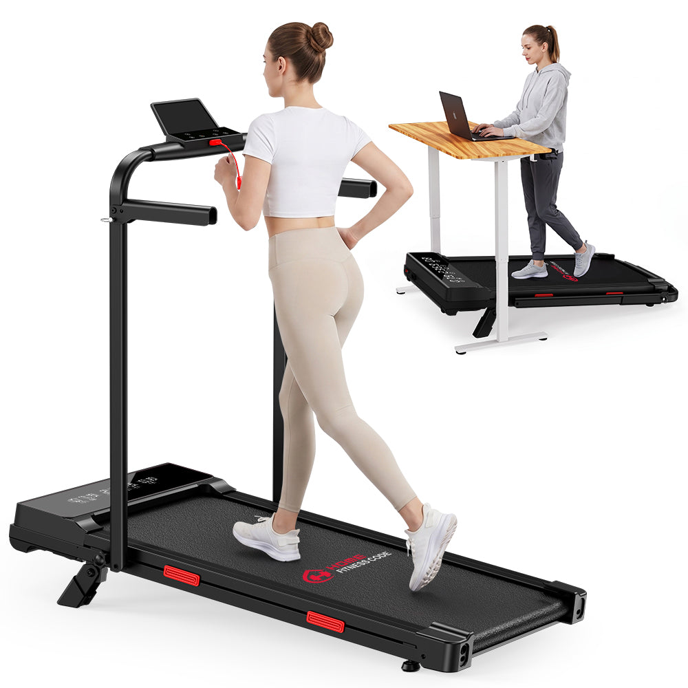 Juoksumatto Q2 Pro Harjattomalla Moottorilla, Nopeus 1–10 km/h, 5% Manuaalinen Kaltevuus (Uusi Versio)