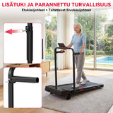 Juoksumatto Q2 Pro Harjattomalla Moottorilla, Nopeus 1–10 km/h, 5% Manuaalinen Kaltevuus (Uusi Versio)