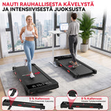 Juoksumatto Q2 Pro Harjattomalla Moottorilla, Nopeus 1–10 km/h, 5% Manuaalinen Kaltevuus (Uusi Versio)