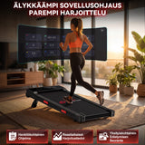 Juoksumatto Q2 Pro Harjattomalla Moottorilla, Nopeus 1–10 km/h, 5% Manuaalinen Kaltevuus (Uusi Versio)