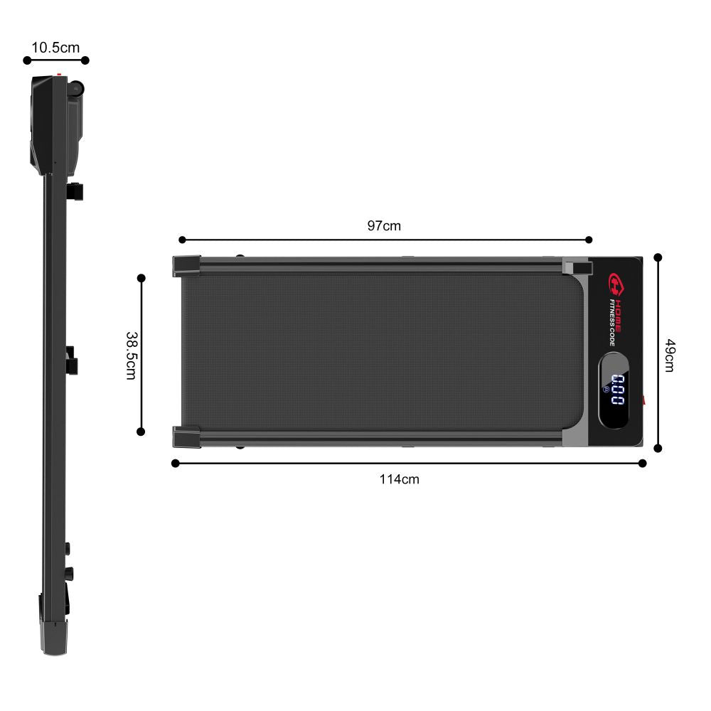 Juoksumatto S1, Nopeus 1-6 KM/H