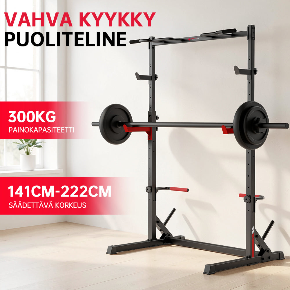 Kyykky Puoli Teline Leuanvetotangolla
