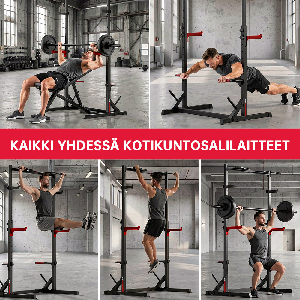 Kyykky Puoli Teline Leuanvetotangolla
