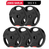 1 Tuuma Vakiopainolevyt, 5 x 5KG