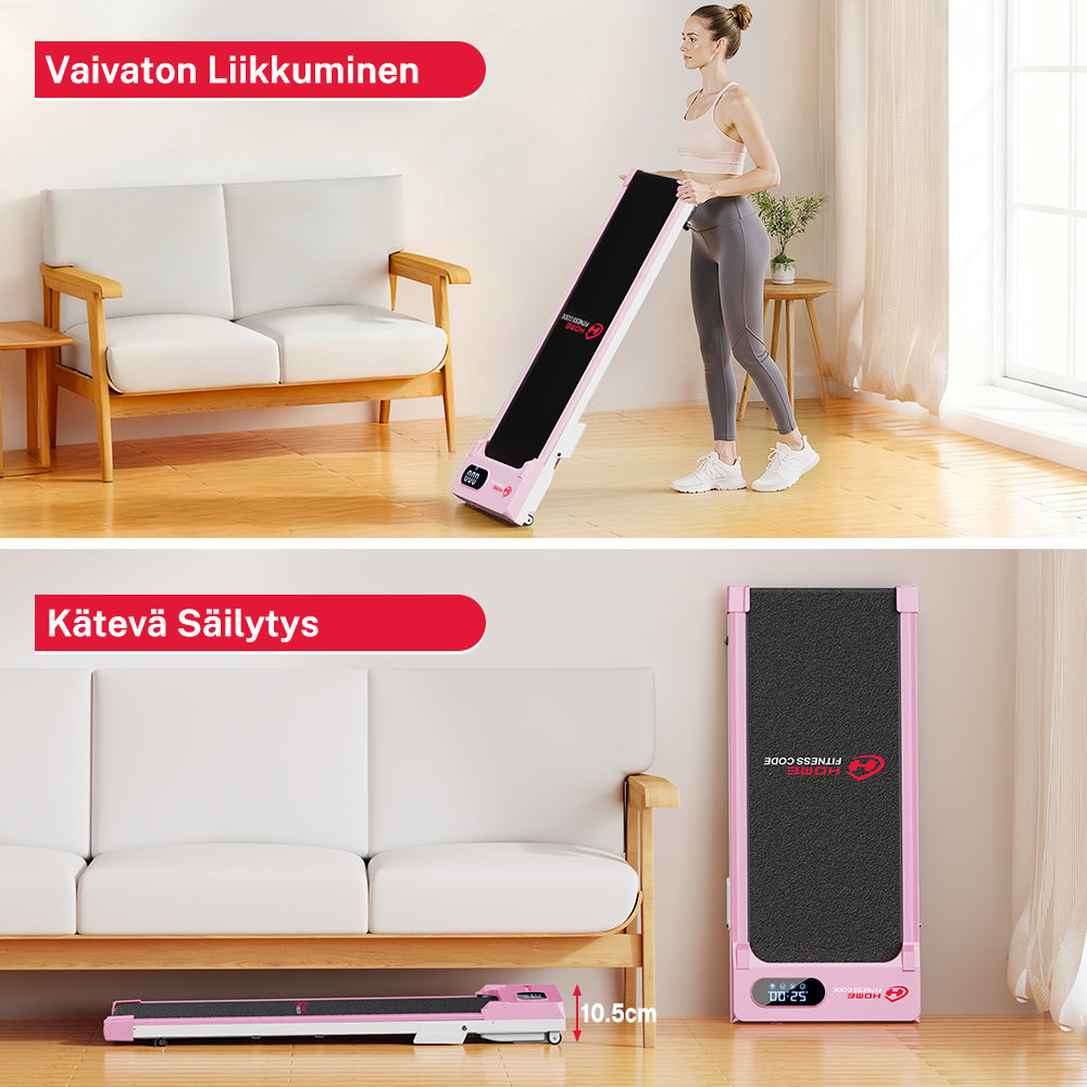 Juoksumatto T7, Nopeus 1-6 KM/H, 5% Manuaalinen Kaltevuus