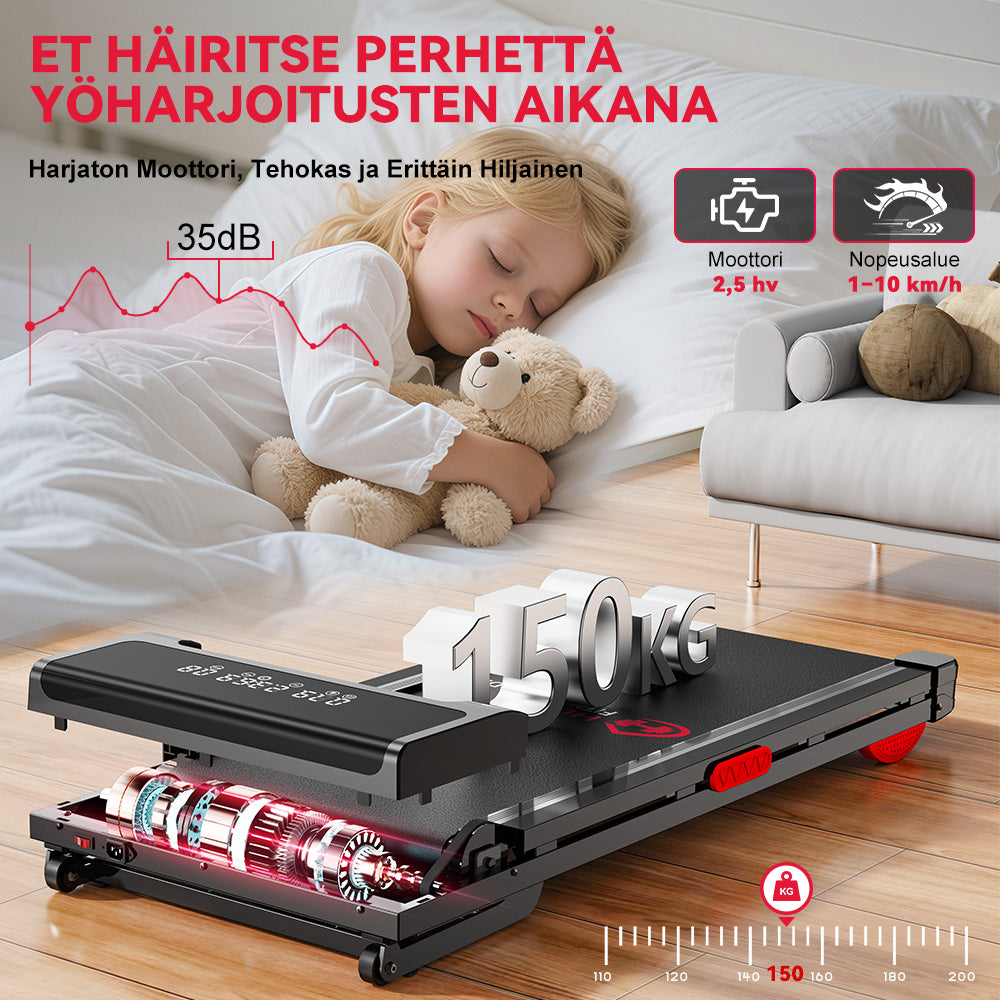 Juoksumatto Y3 Harjattomalla Moottorilla, 12 % Automaattinen Kallistus