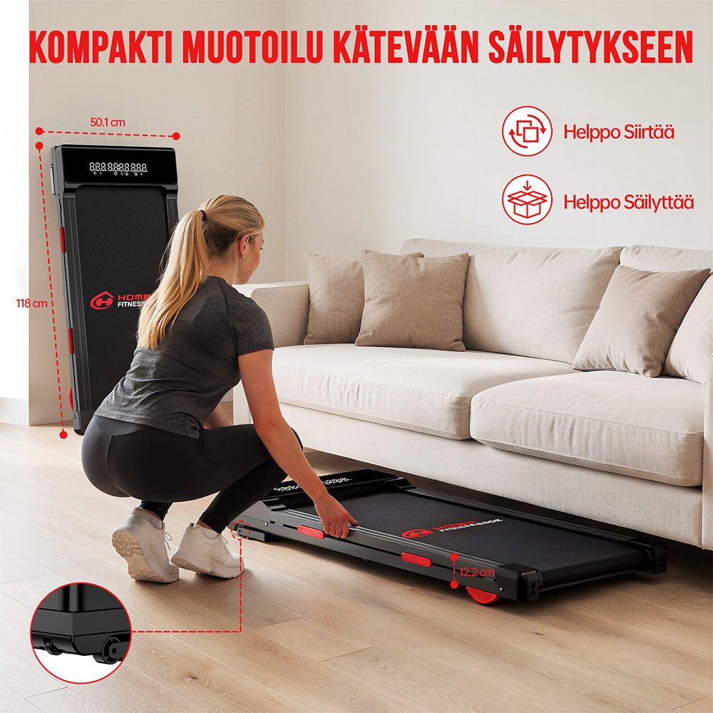 Juoksumatto Y5 Harjattomalla Moottorilla, 0%-15% Automaattinen Kallistus