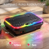 Kuntoilu Värähtelylevy F1, 250 Intensiteettitasoa