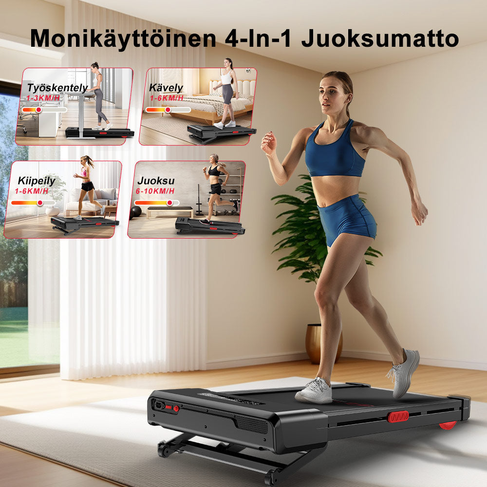 Juoksumatto Y1, Automaattinen Kaltevuus 0-9 %, Nopeus 1-10 KM/H